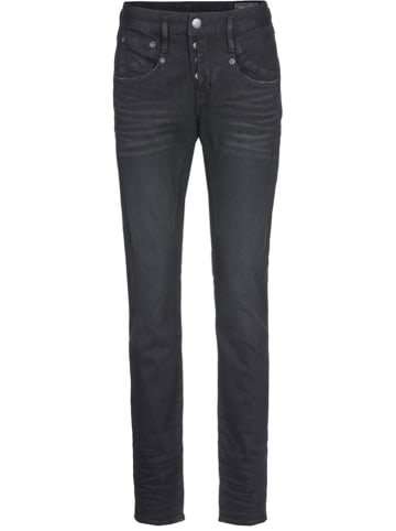 Herrlicher Dżinsy "Shyra" - Skinny fit - w kolorze czarnym