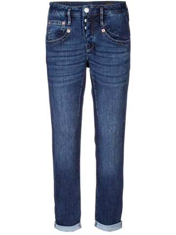 Herrlicher Spijkerbroek "Shyra" - tapered fit - donkerblauw