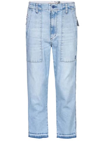 Herrlicher Spijkerbroek "Fatique" - slim fit - lichtblauw