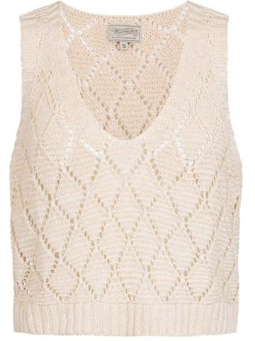 Herrlicher Stricktop "Tonie" in Sand