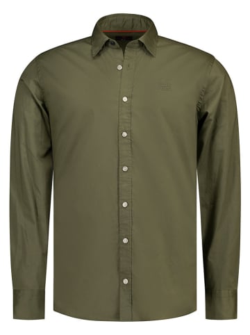 NEW ZEALAND AUCKLAND Hemd in Khaki