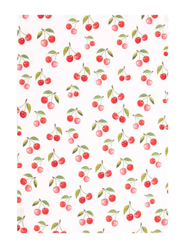 Magma Heimtex Geschirrtuch "Cherry" in Rot/ Grün - (L)70 x (B)50 cm
