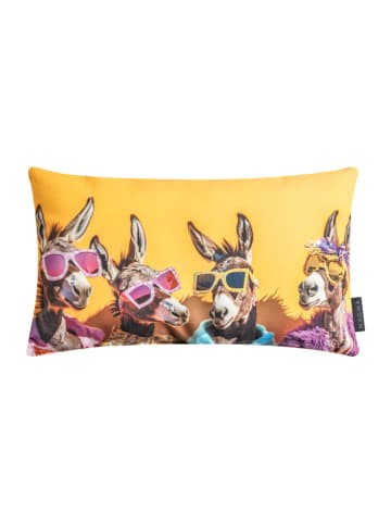 Magma Heimtex Kissen "Crazy" in Gelb - (L)30 x (B)50 cm