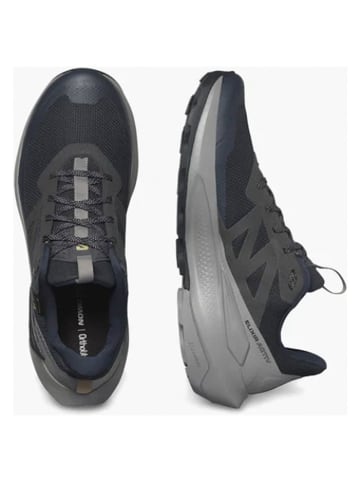 SALOMON Hardloopschoenen "ELIXIR ACTIV GTX" grijs/donkerblauw/kaki