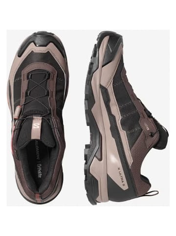 SALOMON Wanderschuhe "X ULTRA 5 GTX" in Beige/ Lila/ Anthrazit
