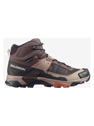 SALOMON Trekkingschoenen "X ULTRA 5 MID GTX" bruin/beige