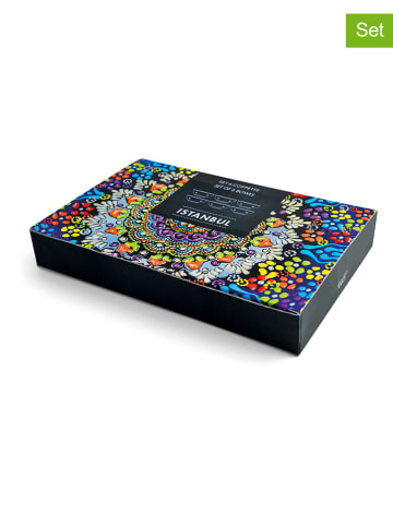 WD lifestyle 6-delige set: kommen meerkleurig - Ø 12,5 cm