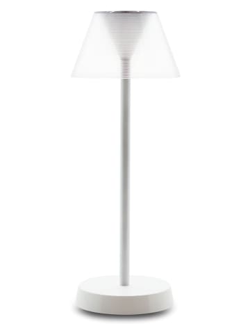 WD lifestyle Led-tafellamp wit - (H)34 x Ø 12,5 cm
