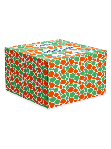 WD lifestyle Kuchenständer in Orange/ Grün - (H)7,5 x Ø 18 cm