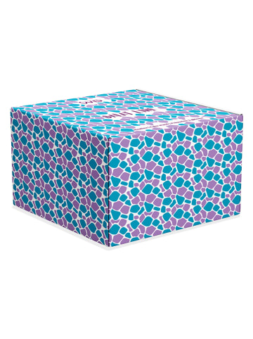 WD lifestyle Kuchenständer in Lila/ Türkis - (H)11 x Ø 28 cm