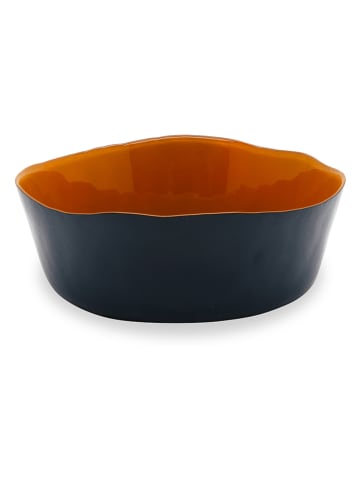 WD lifestyle Saladeschaal oranje/donkerblauw - Ø 25 cm