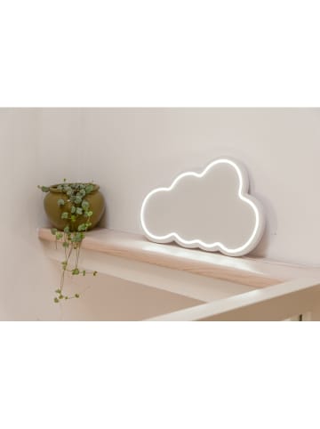 WD lifestyle Ledspiegel wit - (B)40 x (H)24 cm