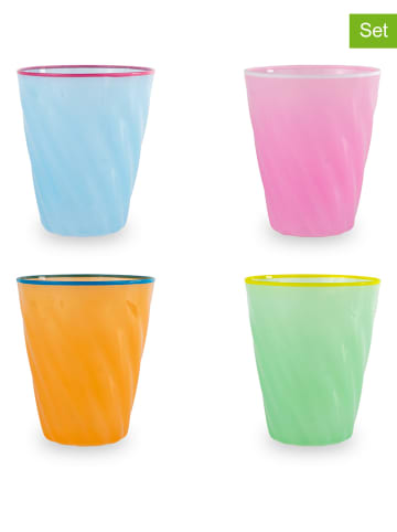 WD lifestyle Szklanki (4 szt.) w różnych kolorach - 200 ml