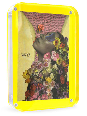 WD lifestyle Bilderrahmen in Gelb - (B)12,8 x (H)17,9 cm
