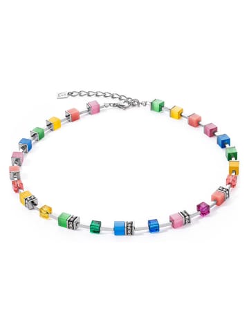 COEUR DE LION Beschicht. Halskette mit Swarovski Kristallen - (L)42 cm