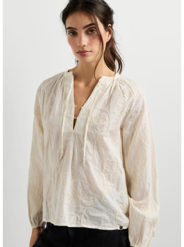 Pepe Jeans Bluzka "Frida" w kolorze kremowym