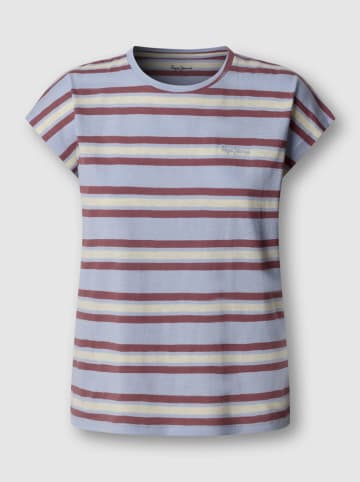 Pepe Jeans Koszulka "Charlot" w kolorze błękitnym