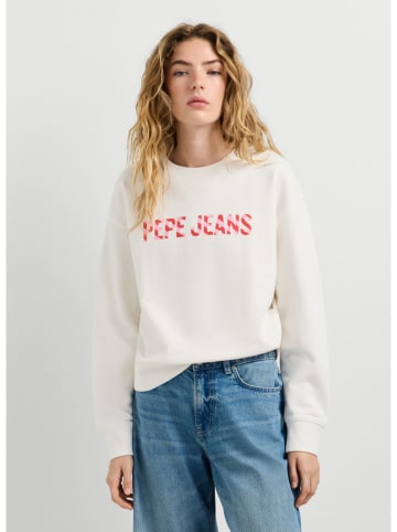 Pepe Jeans Sweatshirt "Celeste" in Weiß