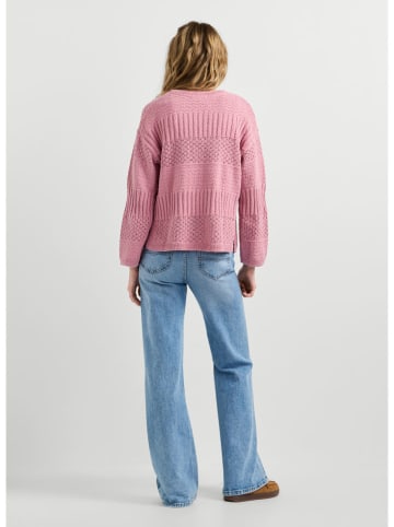 Pepe Jeans Sweter "Alaya" w kolorze jasnoróżowym