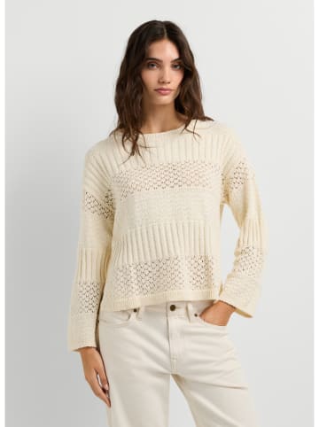 Pepe Jeans Sweter "Alaya" w kolorze kremowym