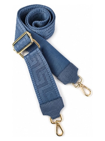 ORE10 Schouderriem "Volta" blauw - (L)120 cm