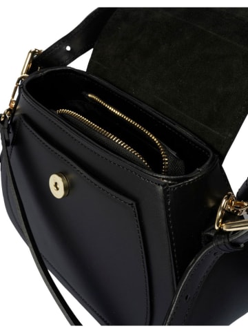 Florence Bags Leren handtas "Samac" zwart - (B)24 x (H)19 x (D)9 cm