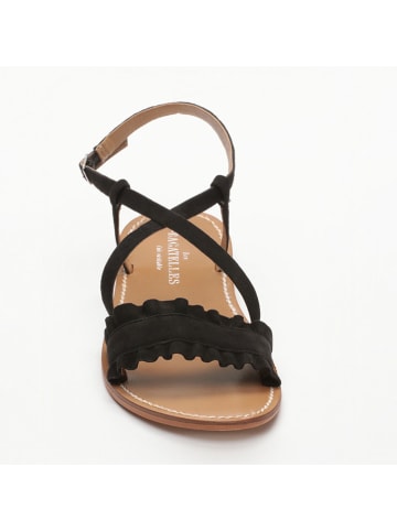 Les BAGATELLES Leren sandalen "Julia" zwart