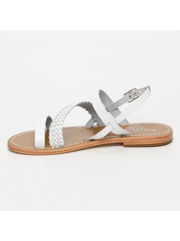 Les BAGATELLES Leder-Sandalen "Chandrabali" in Weiß