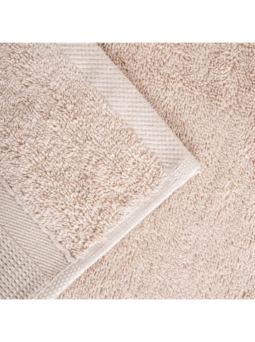 Homla Handdoek ''Bamboo'' beige - (L)90 x (B)50 cm