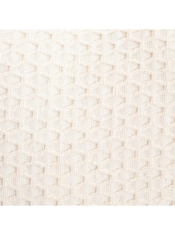 Homla Kissenhülle ''Riley'' in Creme - (L)45 x (B)45 cm