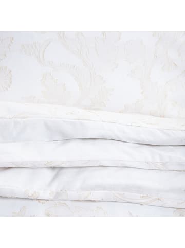Homla Beddengoedset ''Jakad'' wit/crème