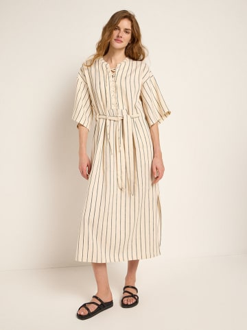 Lanius Jurk beige/zwart