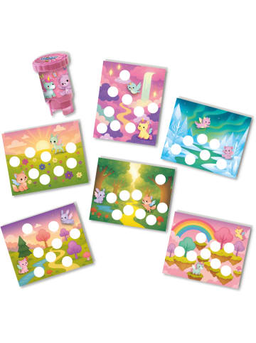 SES Creativiteitsset "Sticker stamper - Fantasiedieren" - vanaf 3 jaar