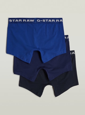 G-Star 3er-Set: Boxershorts in Dunkelblau/ Blau