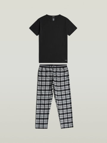G-Star Pyjama zwart/wit