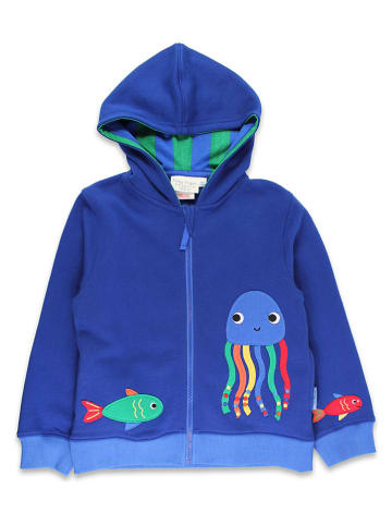 Toby Tiger Sweatjacke in Blau