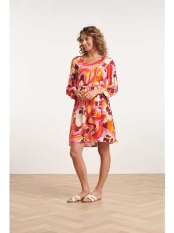 Smashed Lemon Jurk oranje/roze