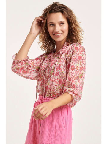 Smashed Lemon Blouse roze