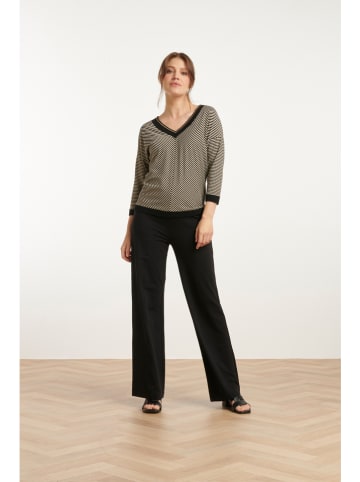 Smashed Lemon Blouse zwart/goudkleurig