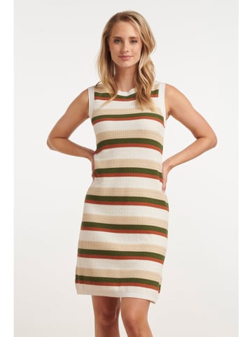 Smashed Lemon Gebreide jurk beige/lichtbruin