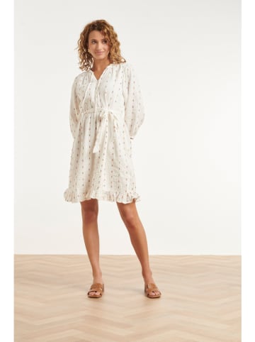 Smashed Lemon Kleid in Weiß