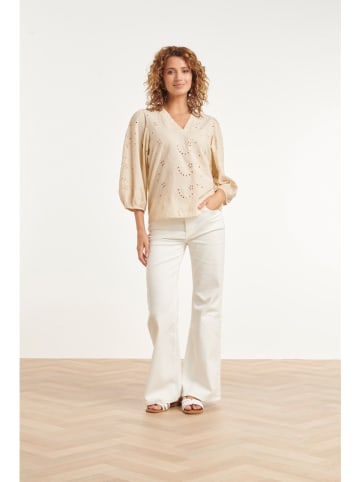 Smashed Lemon Bluse in Beige