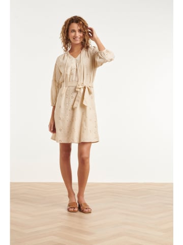 Smashed Lemon Kleid in Beige
