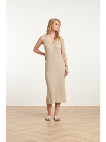 Smashed Lemon Gebreide jurk beige