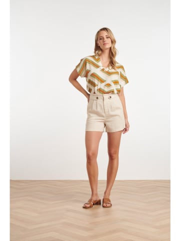 Smashed Lemon Blouse crème/meerkleurig