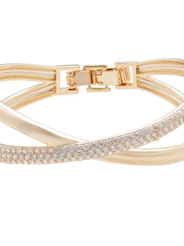 U.S. Polo Assn. Vergold. Armreif mit Kristallen