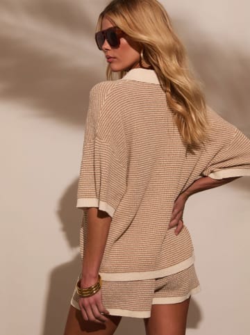 LA Angels Bluse in Beige