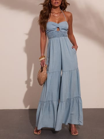 LA Angels Spijkerjumpsuit lichtblauw
