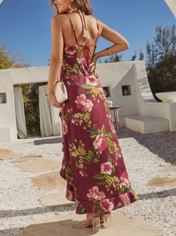 LA Angels Kleid in Bordeaux