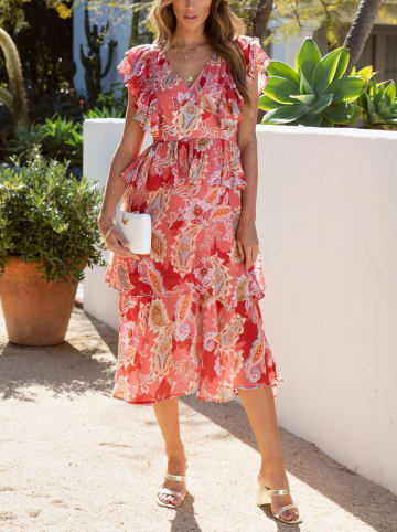LA Angels Kleid in Rot